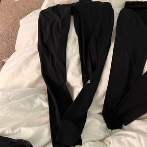 Lululemon Wunder Train High-Rise Tight with
Pockets 25" Black size 6